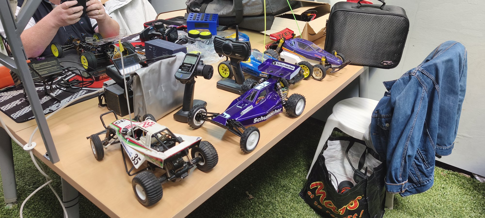 Schumacher Topcat, TT 1/10 Vintage 4x2, voiture radiocommandée de nicolas codron, RC Park