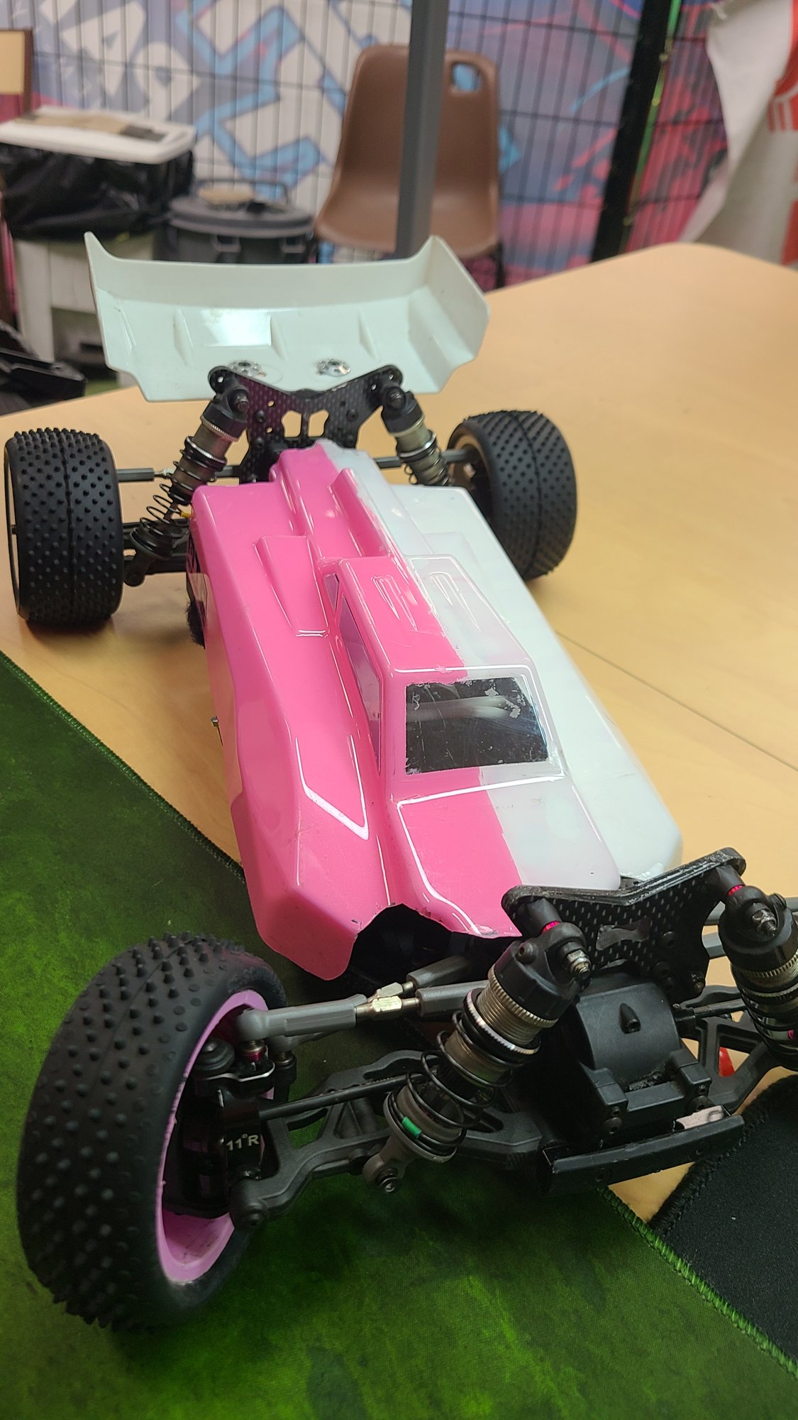 PR Racing Sb401 - 2018, TT 1/10 4x4 Stock 10.5T, voiture radiocommandée de Dimitri Abbiss, RC Park