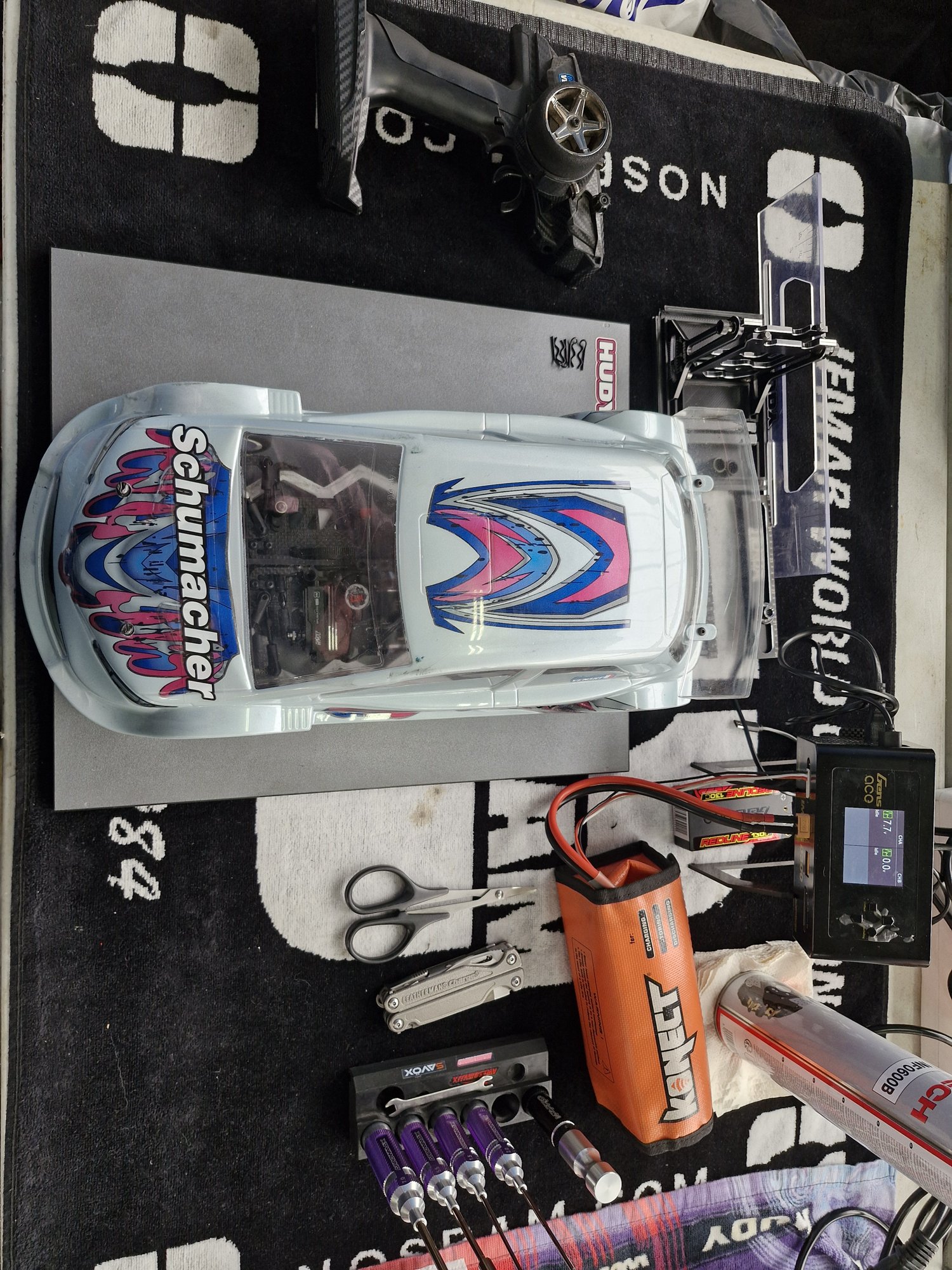 Schumacher FT9, Piste 1/10 FWD, voiture radiocommandée de Bérenger Venant, RC Park club