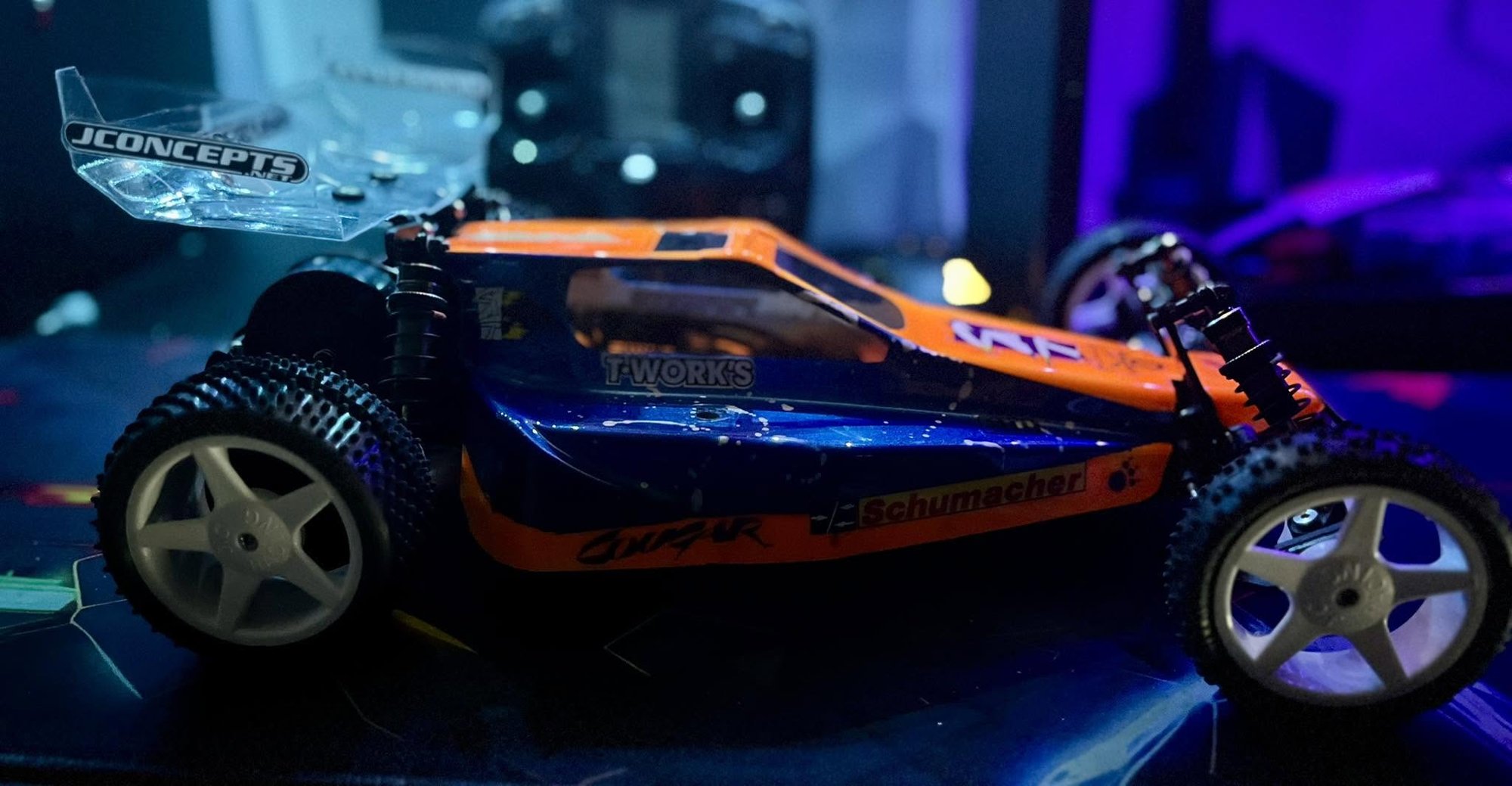 Schumacher Cougar MK1, TT 1/10 Vintage 4x2, voiture radiocommandée de Francois Dupuis, RC Park