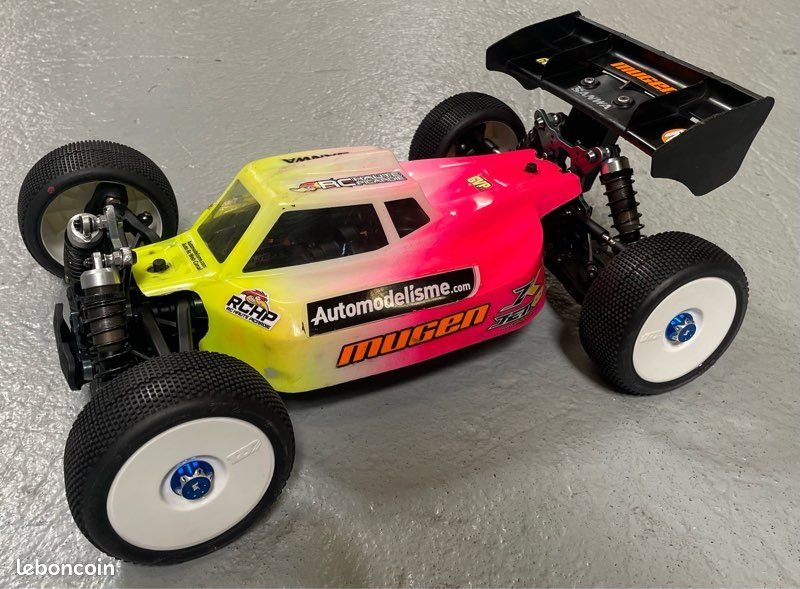 Mugen Seiki Présidentiel, TT 1/8 Électrique, voiture radiocommandée de Nicolas Colomer, TTMBC