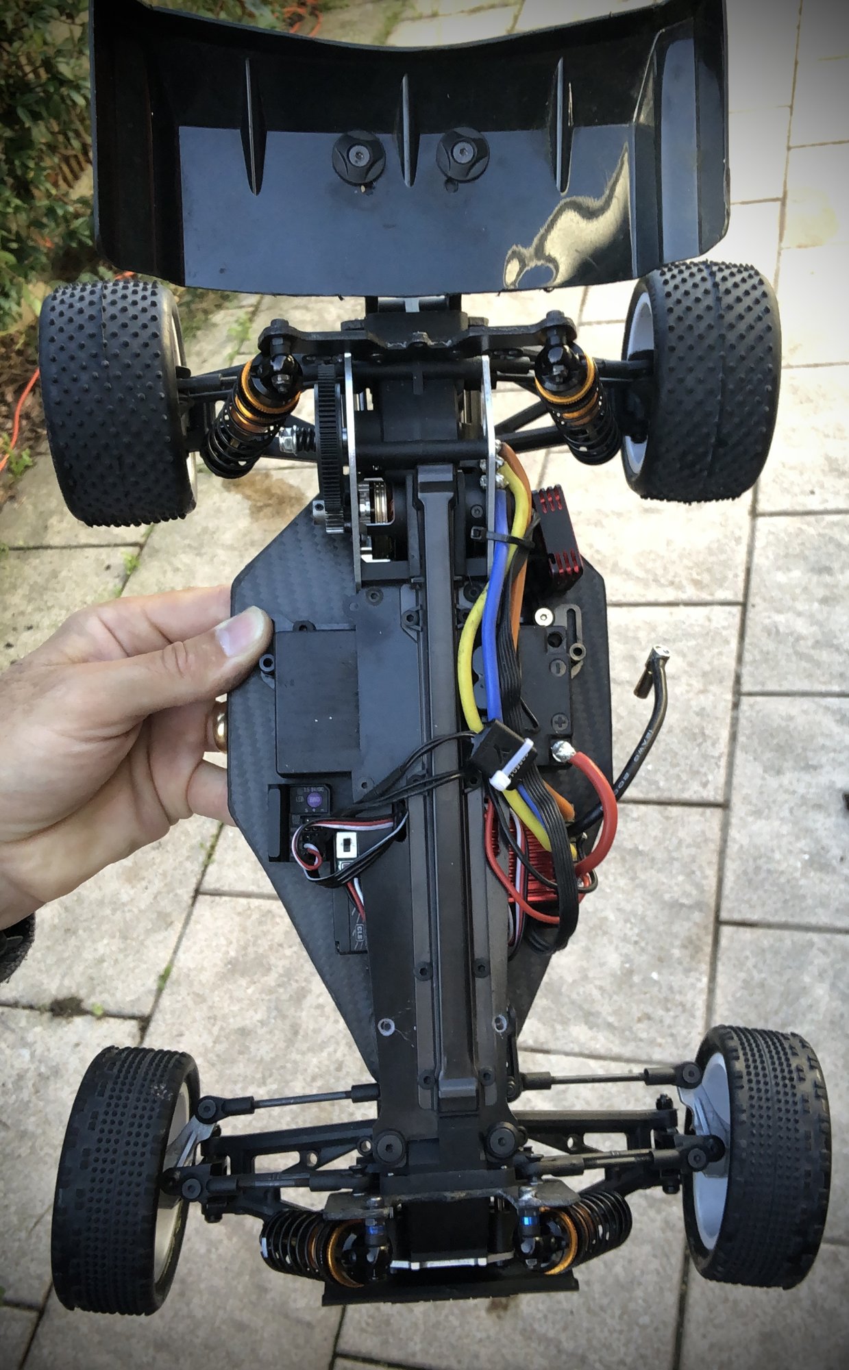 Kyosho Optima mid, TT 1/10 Vintage 4x4, voiture radiocommandée de Harold Potteeuw, RC Park