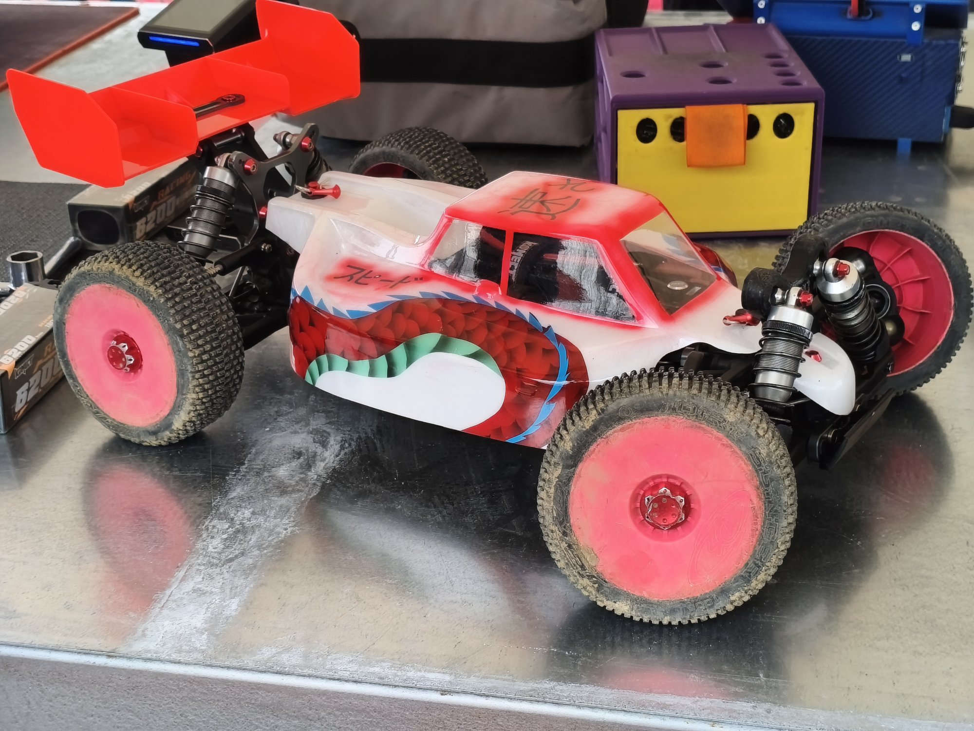 Mugen Seiki MBX7, TT 1/8 Électrique, voiture radiocommandée de GUILLAUME POTTIER, TTMBC