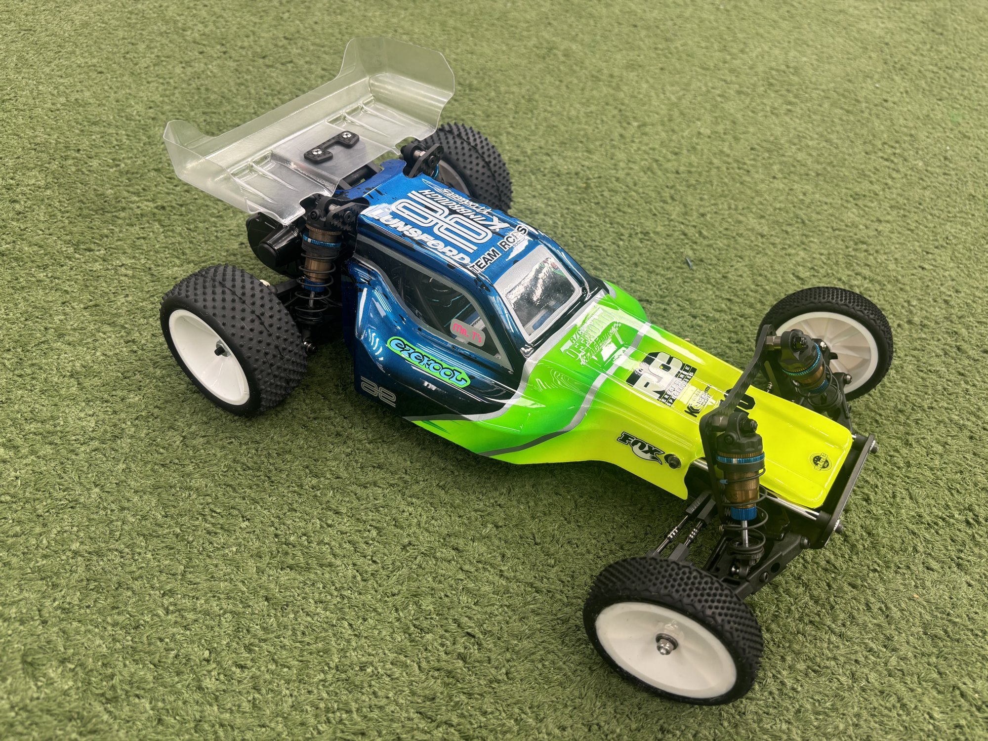 Team Associated RC10 Rétro Mod, TT 1/10 Vintage 4x2, voiture radiocommandée de Christophe Dupuis, RC Park