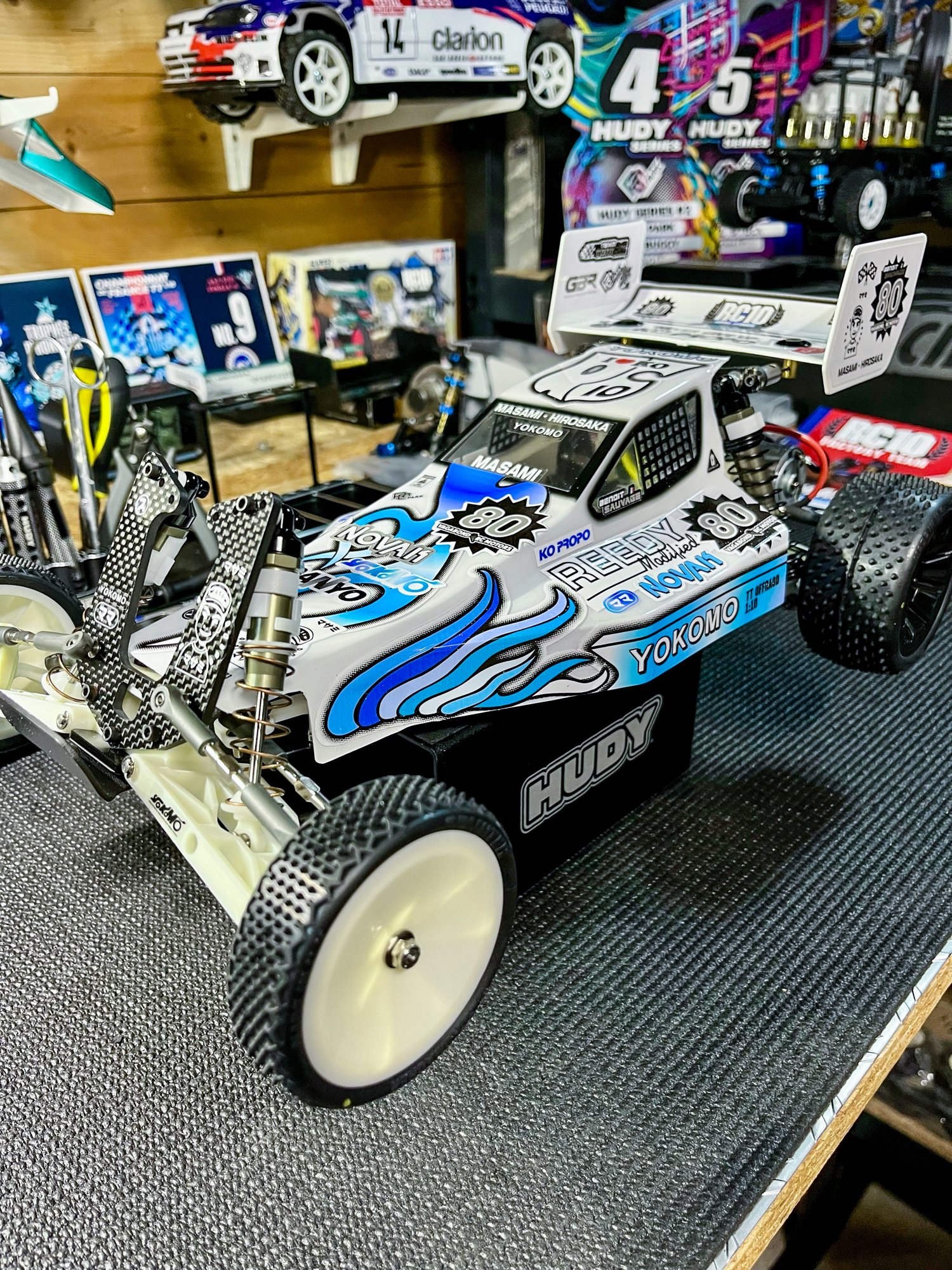 Team Associated RC 10 Masami 1991, TT 1/10 Vintage 4x2, voiture radiocommandée de Benoit Sauvage, RC Park