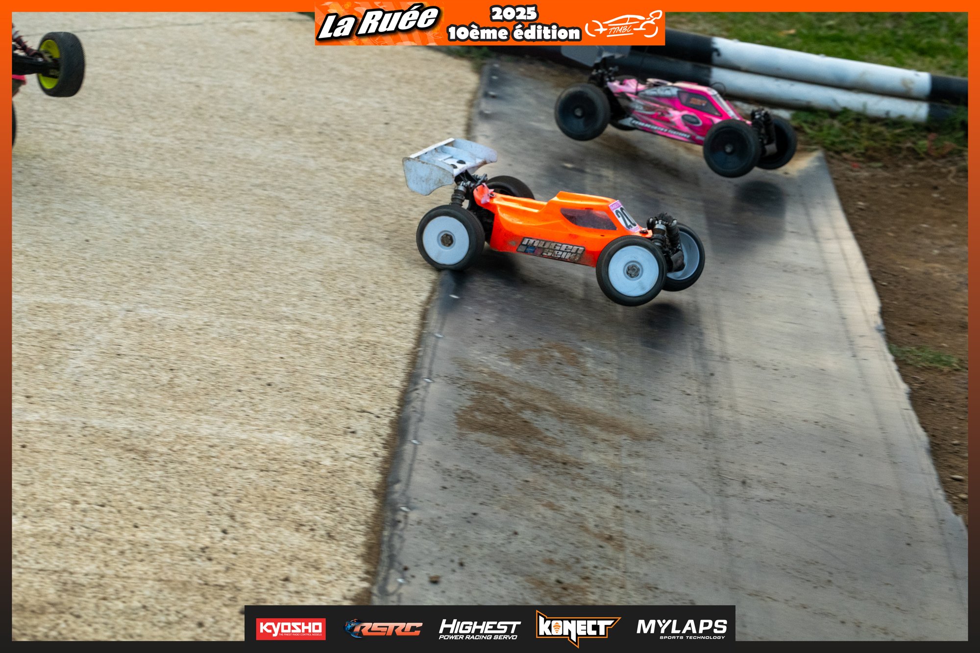 Mugen Seiki mbx-8r, voiture radiocommandée de LEO COLOMER, TTMBC