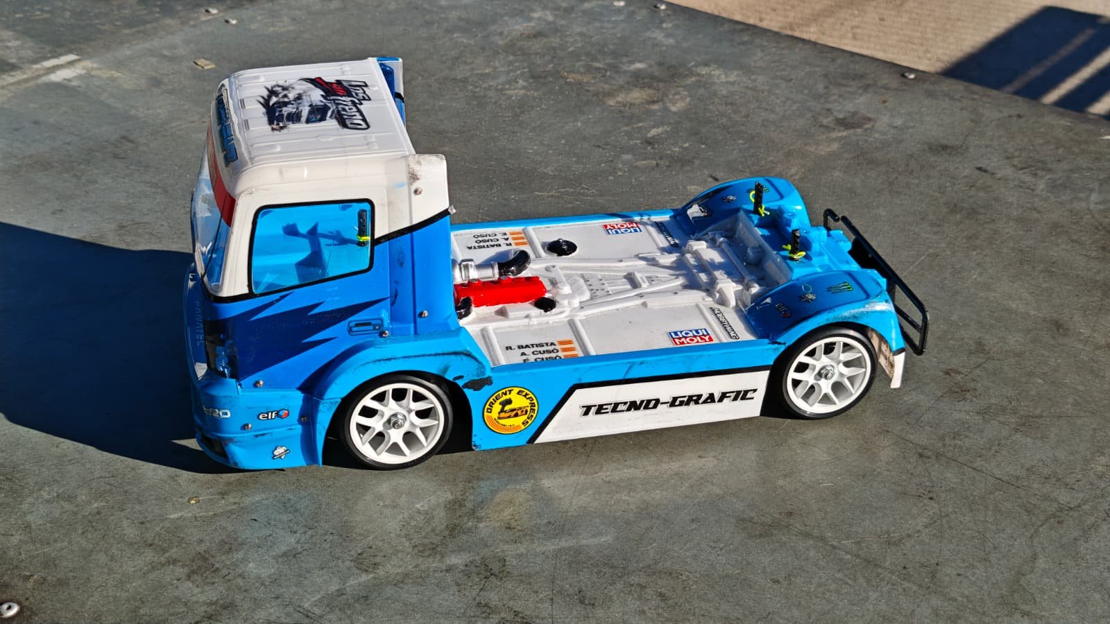 Tamiya TT-01 Type E, Piste 1/10 TC Stock 17.5T, voiture radiocommandée de Ticu Cusó, AMSA Trinitat