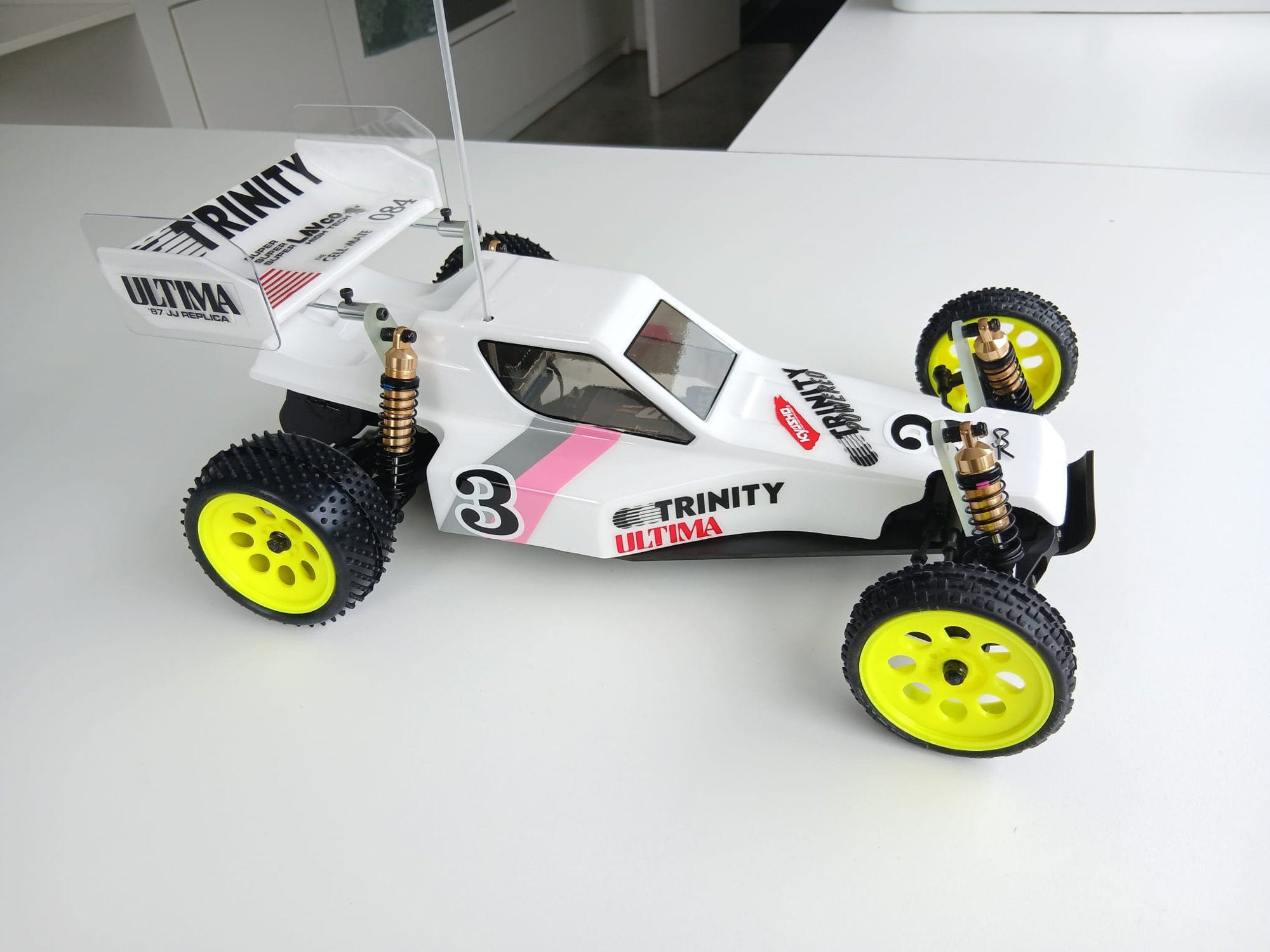 Kyosho Ultima jj Edition 87, Vintage 4x2, voiture radiocommandée de David Leleux, RC Park club