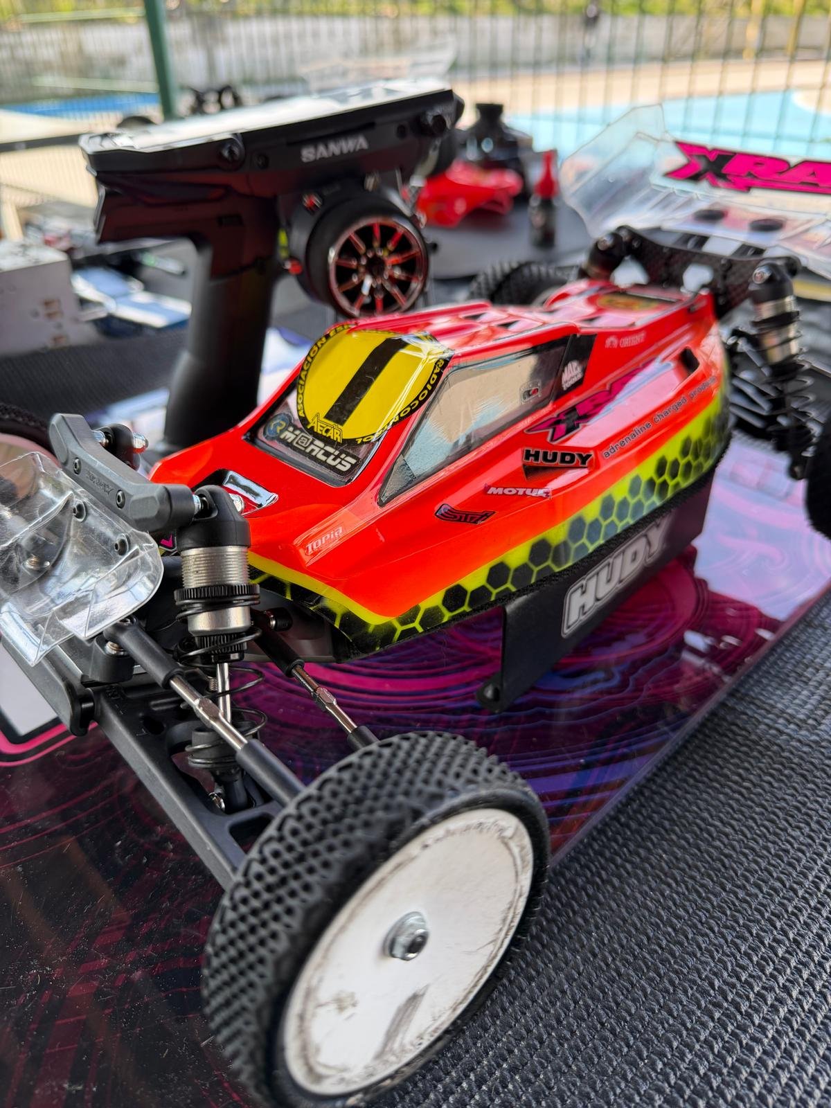 Xray XB2, TT 1/10 4x2 Mod, voiture radiocommandée de M@rcus, AMSA Trinitat