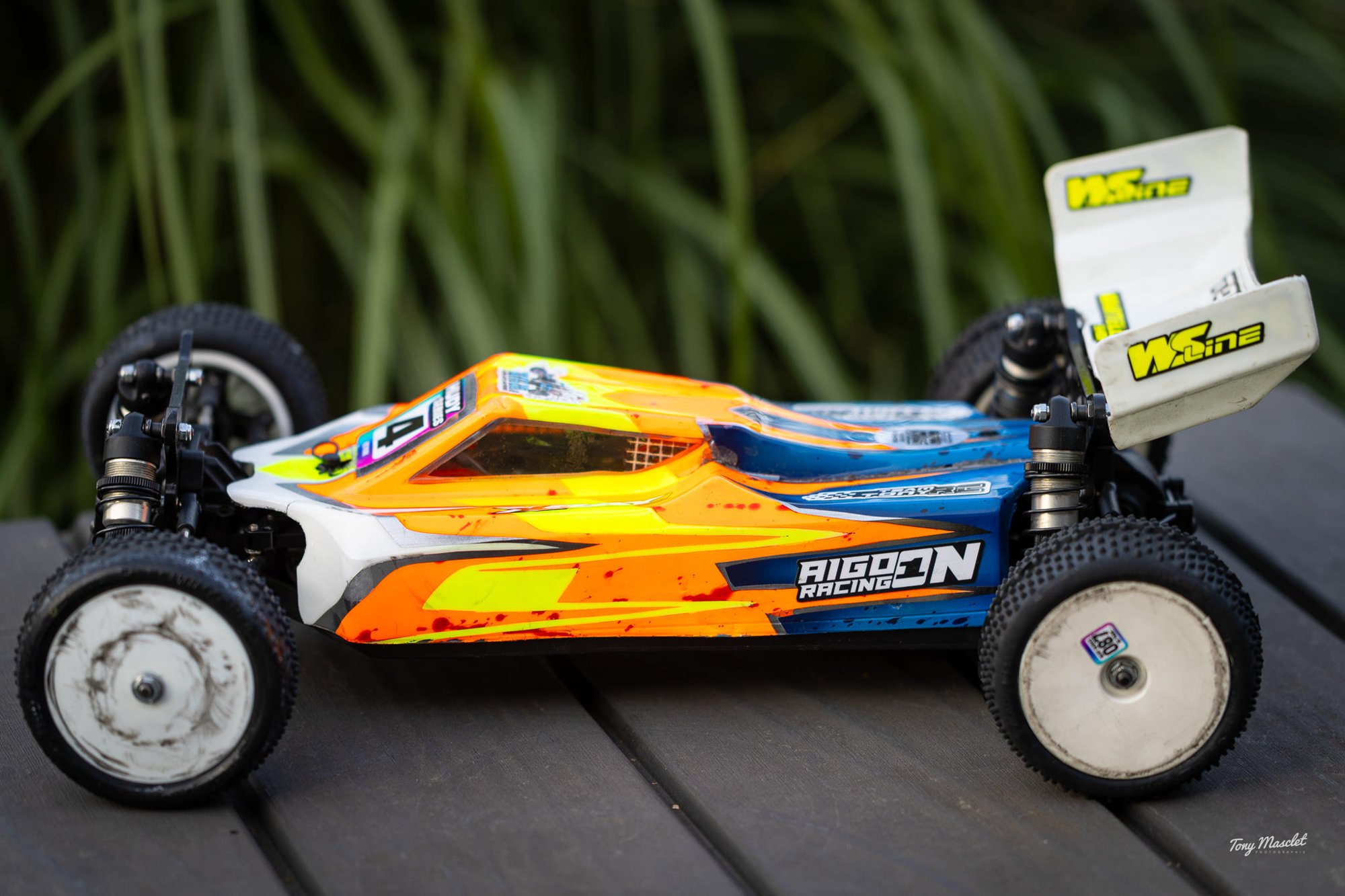 Xray XB4 carpet 2025, TT 1/10 4x4 Mod, voiture radiocommandée de Tony Masclet, RC Park club