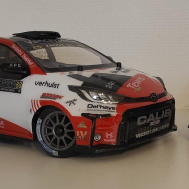 Tamiya M07r, Piste 1/10 FWD, voiture radiocommandée de Jonas Denuwelaere, Westhoek Racing